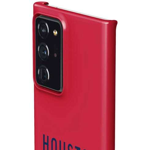 NFL Houston Texans Red Performance Series Galaxy Note20 Ultra 5G Lite Case