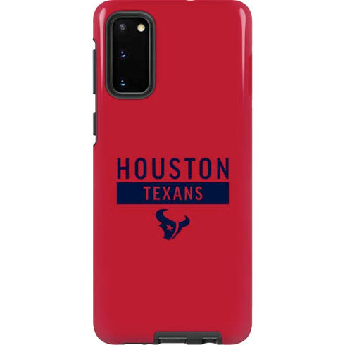 NFL Houston Texans Red Performance Series Galaxy S20 Pro Case