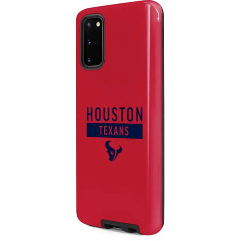 NFL Houston Texans Red Performance Series Galaxy S20 Pro Case