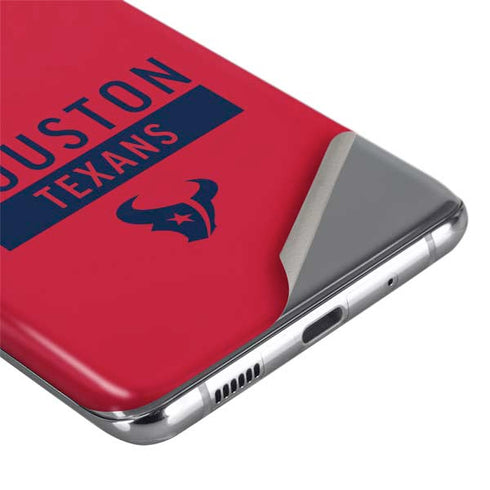 NFL Houston Texans Red Performance Series Galaxy S20 Ultra 5G Skin