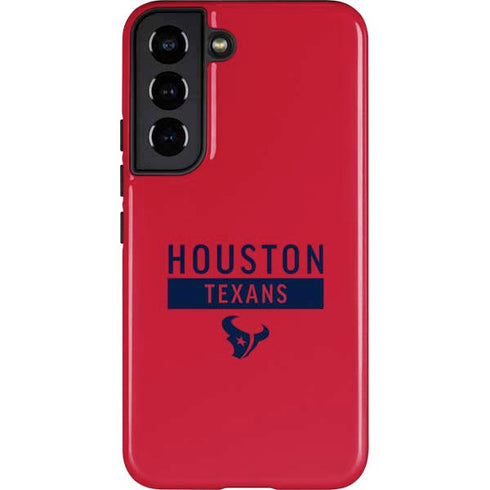 NFL Houston Texans Red Performance Series Galaxy S22 Pro Case