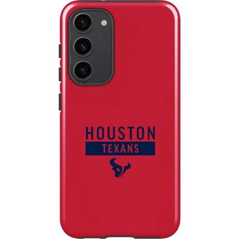 NFL Houston Texans Red Performance Series Galaxy S23 Plus Pro Case