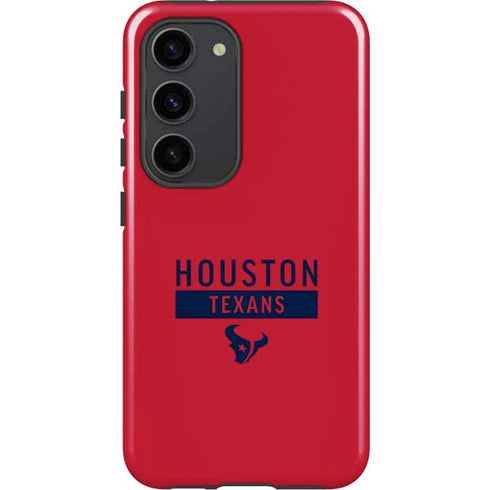 NFL Houston Texans Red Performance Series Galaxy S23 Pro Case