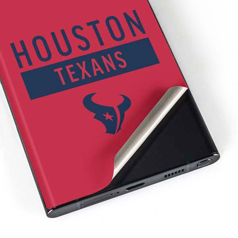 NFL Houston Texans Red Performance Series Galaxy S23 Ultra Skin
