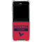 NFL Houston Texans Red Performance Series Galaxy Z Flip5 5G Clear Case