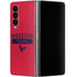 NFL Houston Texans Red Performance Series Galaxy Z Fold4 5G Skin