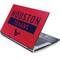 NFL Houston Texans Red Performance Series Generic Laptop Skin