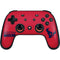 NFL Houston Texans Red Performance Series Google Stadia Controller Skin
