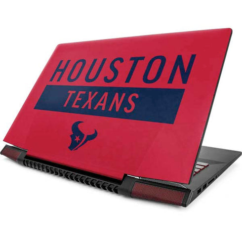 NFL Houston Texans Red Performance Series Lenovo IdeaPad Skin