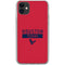NFL Houston Texans Red Performance Series iPhone 11 Clear Case