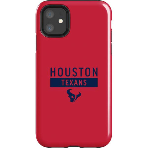 NFL Houston Texans Red Performance Series iPhone 11 Impact Case