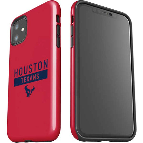 NFL Houston Texans Red Performance Series iPhone 11 Impact Case