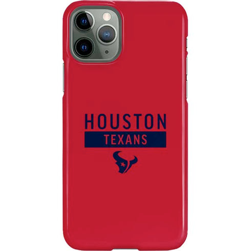 NFL Houston Texans Red Performance Series iPhone 11 Pro Lite Case