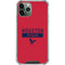 NFL Houston Texans Red Performance Series iPhone 11 Pro Max Clear Case