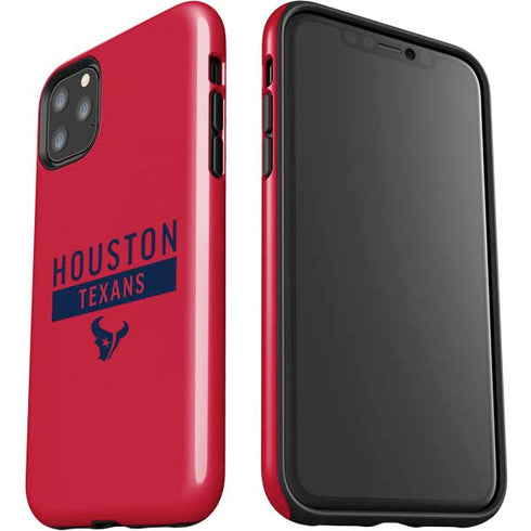 NFL Houston Texans Red Performance Series iPhone 11 Pro Max Impact Case
