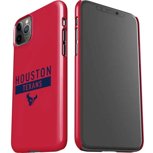 NFL Houston Texans Red Performance Series iPhone 11 Pro Max Lite Case
