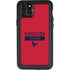 NFL Houston Texans Red Performance Series iPhone 11 Pro Max Waterproof Case