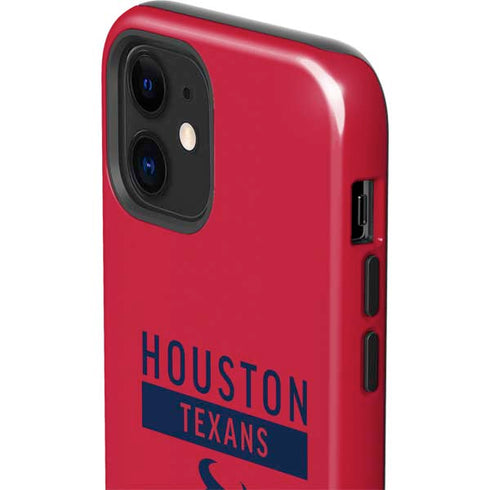 NFL Houston Texans Red Performance Series iPhone 12 Impact Case
