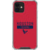 NFL Houston Texans Red Performance Series iPhone 12 Mini Clear Case
