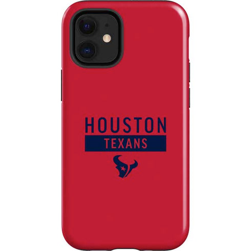NFL Houston Texans Red Performance Series iPhone 12 Mini Impact Case