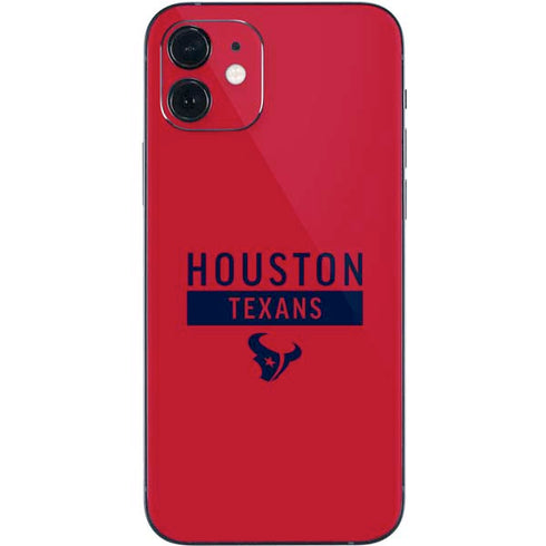 NFL Houston Texans Red Performance Series iPhone 12 Mini Skin