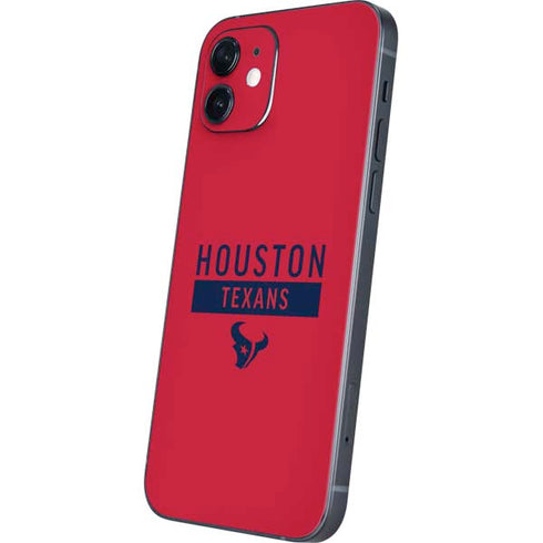 NFL Houston Texans Red Performance Series iPhone 12 Mini Skin