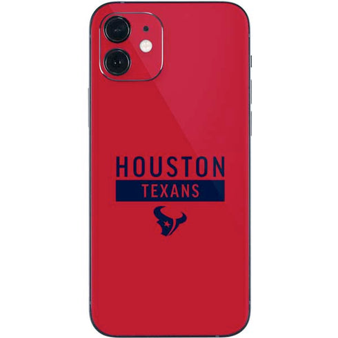 NFL Houston Texans Red Performance Series iPhone 12 Skin