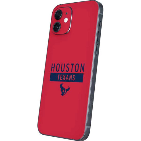 NFL Houston Texans Red Performance Series iPhone 12 Skin