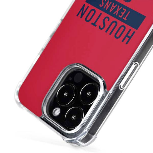 NFL Houston Texans Red Performance Series iPhone 13 Pro MagSafe Case
