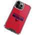 NFL Houston Texans Red Performance Series iPhone 13 Pro Max Clear Case