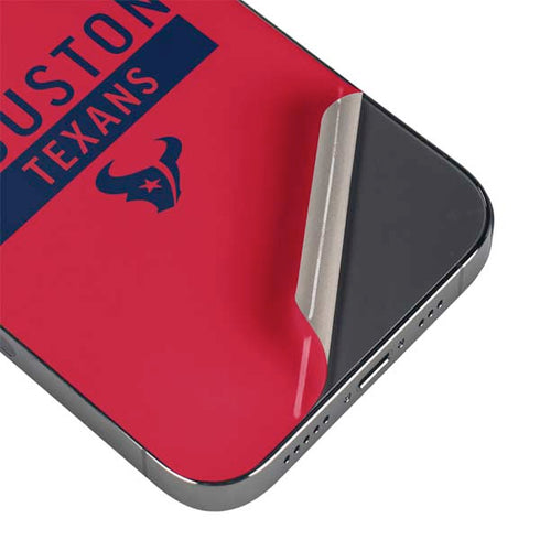NFL Houston Texans Red Performance Series iPhone 13 Pro Max Skin