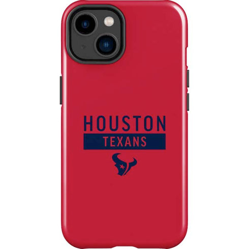 NFL Houston Texans Red Performance Series iPhone 15 Plus Impact Case