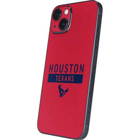 NFL Houston Texans Red Performance Series iPhone 14 Plus Skin