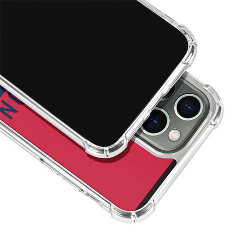 NFL Houston Texans Red Performance Series iPhone 15 Pro Clear Case
