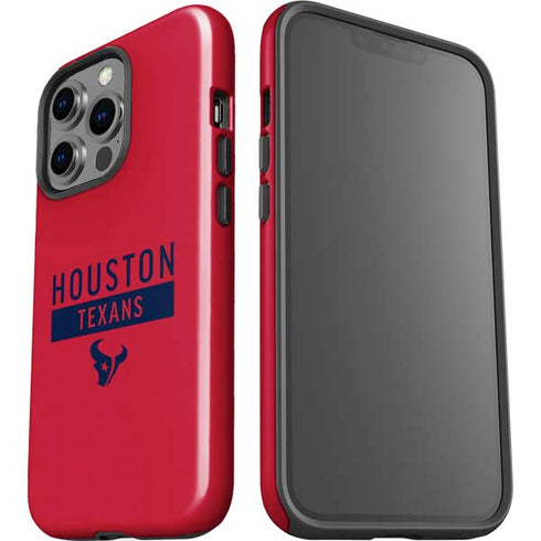 NFL Houston Texans Red Performance Series iPhone 15 Pro Impact Case