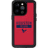 NFL Houston Texans Red Performance Series iPhone 14 Pro Waterproof Case