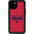 NFL Houston Texans Red Performance Series iPhone 15 Plus Waterproof Case