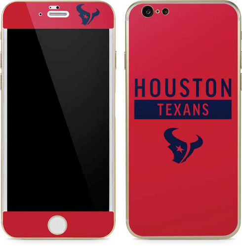 NFL Houston Texans Red Performance Series iPhone 6/6s Skin