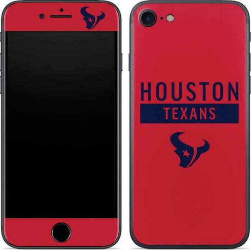 NFL Houston Texans Red Performance Series iPhone 7 Skin