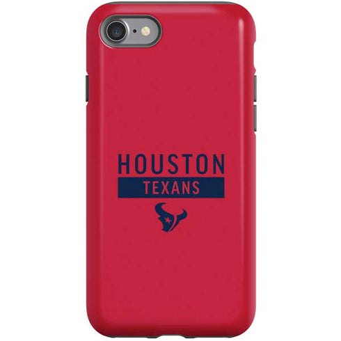 NFL Houston Texans Red Performance Series iPhone SE (2nd & 3rd Gen) Pro Case