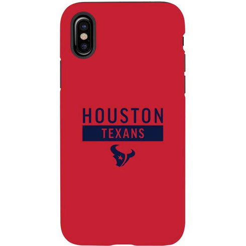 NFL Houston Texans Red Performance Series iPhone X Pro Case