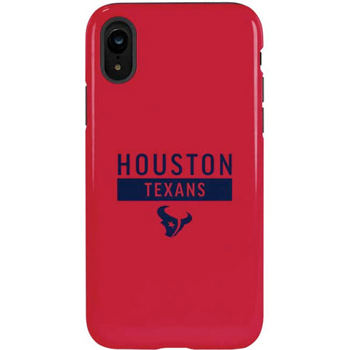 NFL Houston Texans Red Performance Series iPhone XR Pro Case