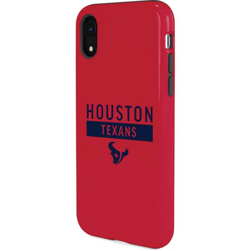 NFL Houston Texans Red Performance Series iPhone XR Pro Case