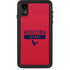 NFL Houston Texans Red Performance Series iPhone XR Waterproof Case