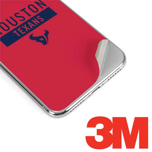 NFL Houston Texans Red Performance Series iPhone XS Max Skin