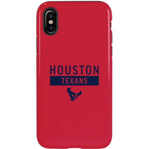 NFL Houston Texans Red Performance Series iPhone XS Pro Case