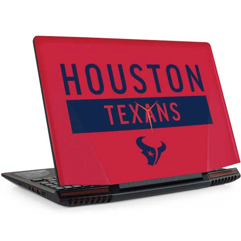 NFL Houston Texans Red Performance Series Legion Y720 Skin