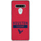 NFL Houston Texans Red Performance Series LG Stylo 6 Clear Case