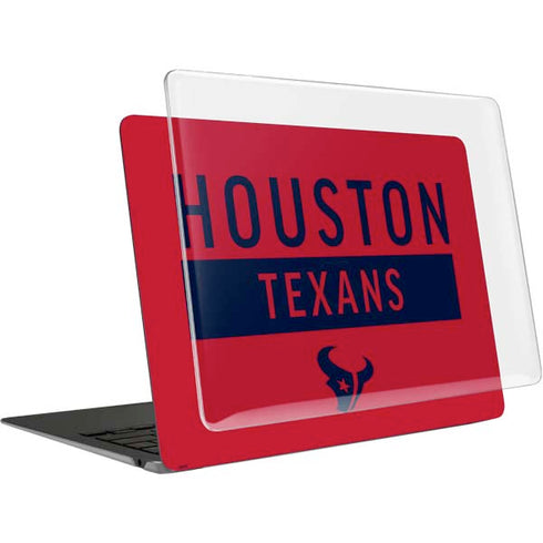 NFL Houston Texans Red Performance Series MacBook Air 15in (2023-2025) Case plus Skin