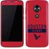 NFL Houston Texans Red Performance Series Moto E5 Play Skin